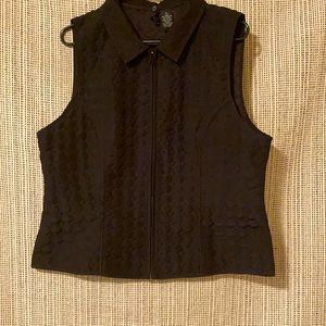 New Direction Black Quilted Puffer Jacket